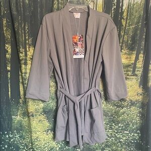 Masala Baby Gray Kids Pajama Robe